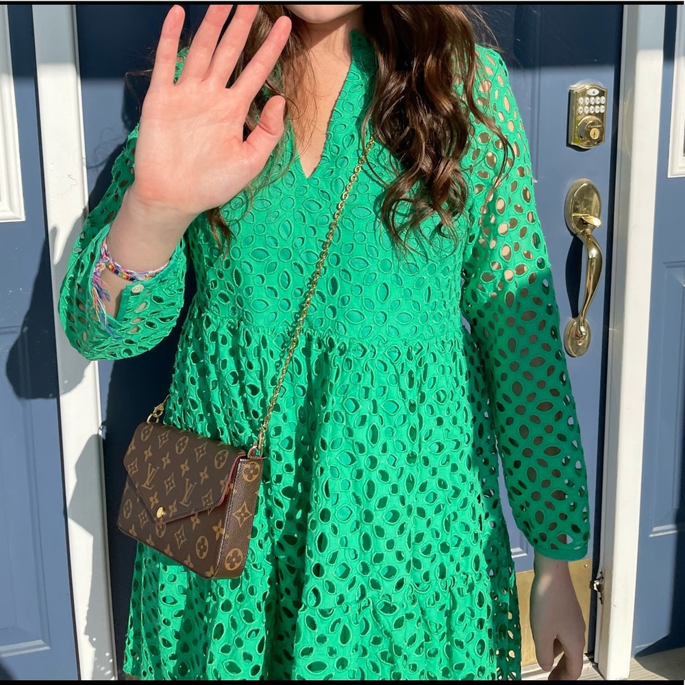 Gorgeous J. CREW Summer Dress 💚🌴🌿